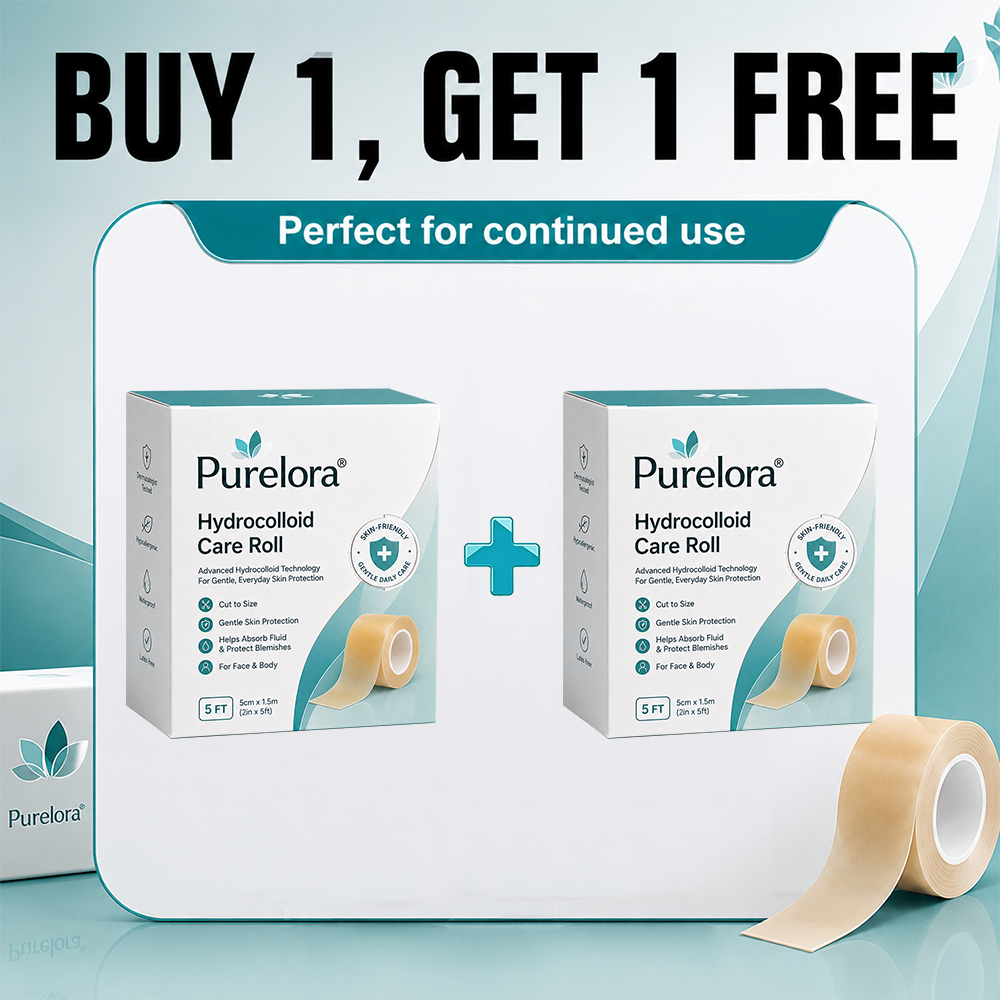 𝐎𝐟𝐟𝐢𝐜𝐢𝐚𝐥 𝐁𝐫𝐚𝐧𝐝 𝐒𝐭𝐨𝐫𝐞 |✅💎Purelora® 6-in-1 Hydrocolloid Care Roll – Acne Care, Oil Control, Post-Blemish Marks, Scar Care, Visible Spot Protection & Pore Care