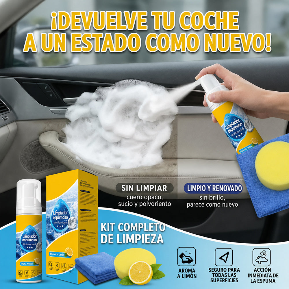 🫧Último día – 80% de descuento💦 Espuma limpiadora multienzimática 4 en 1