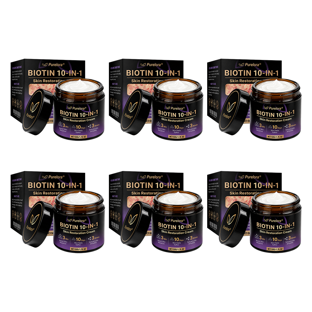 Fabricada y enviada desde EE. UU. 🍁 Crema reparadora de la piel Purelora® con biotina (fórmula 10 en 1) — Último día de oferta: 75 % de descuento.（副本）