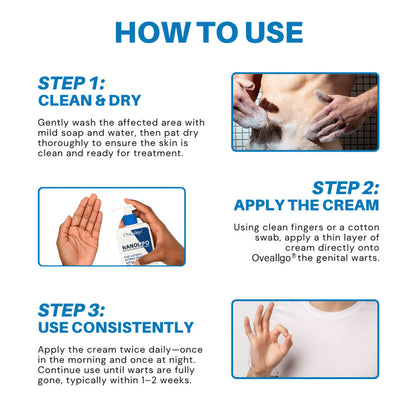 Purelora® NanoLipo HPV Genital Warts Eraser Cream