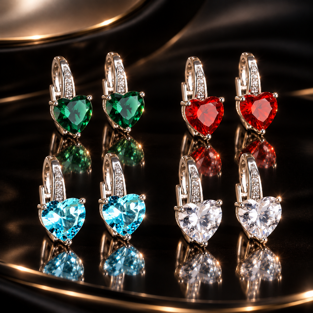 （🔥 LAST DAY SALE-80% OFF)💎Purelora® Germanium Magnetic Beauty Earrings – Where Luxury Meets Wellness