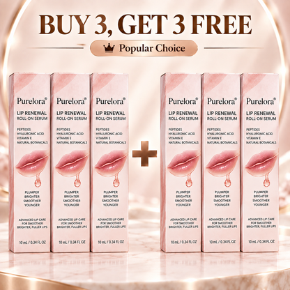 💋Purelora® Lip Renewal Roll-On Serum – Fuller, Brighter Lips & Youthful-Looking Skin