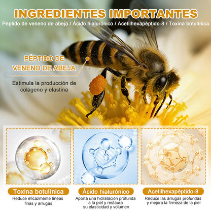 🔥 Último día de la oferta: 70% de descuento – Crema antiarrugas con veneno de abeja y efecto bótox Purelora®