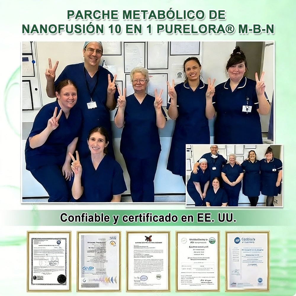 Tienda oficial 🇺🇸 Parche avanzado Purelora® 10 en 1 con nanomicroagujas (Moringa, berberina y NAD+). Solo una aplicación al día; cambios visibles en 7 días.  Para obesidad, flacidez, diabetes, apnea del sueño, problemas articulares y más.