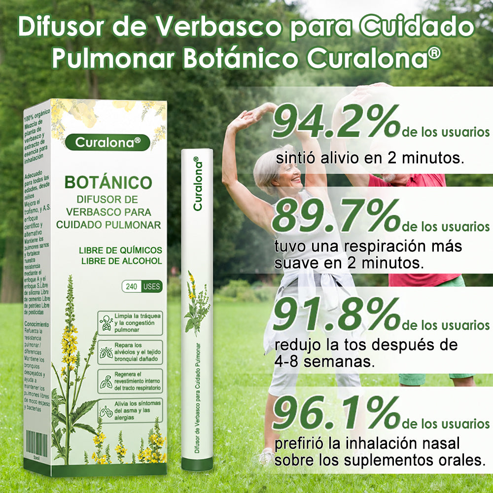 Curalona® Difusor de gordolobo Botanical LungCare