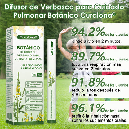 Curalona® Difusor de gordolobo Botanical LungCare