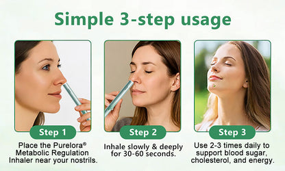 🇺🇸 Purelora® Metabolic Regulation Inhaler — Targeting (🩸Blood Sugar Fluctuations, ❤️Unstable Blood Pressure, 🫀Abnormal Lipid Levels, 😴Post-Meal Fatigue, 💓Heart Palpitations & Dizziness, ⚡Sluggish Metabolism, 🔥Inflammatory Burde
