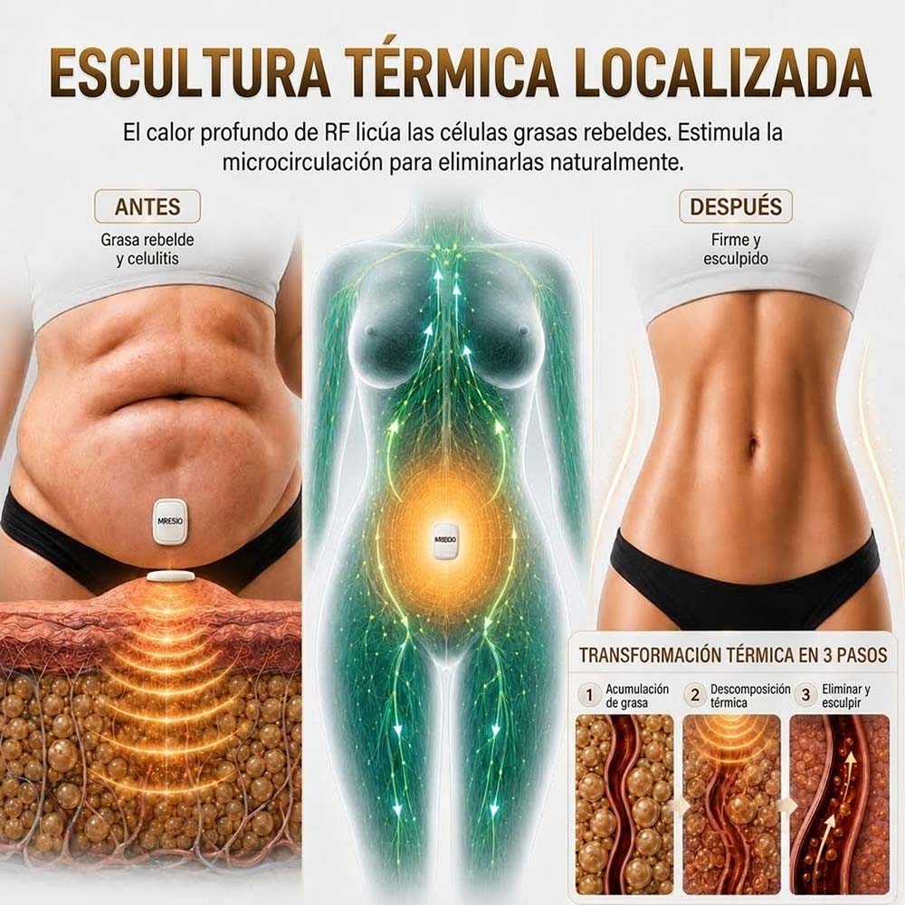 Mresio® ✨Dispositivo de radiofrecuencia  para el contorno corporal y drenaje linfático🪴