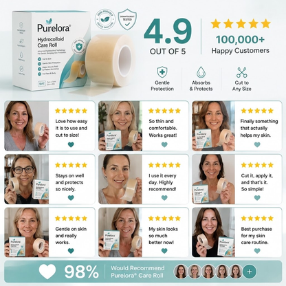 𝐎𝐟𝐟𝐢𝐜𝐢𝐚𝐥 𝐁𝐫𝐚𝐧𝐝 𝐒𝐭𝐨𝐫𝐞 |✅💎Purelora® 6-in-1 Hydrocolloid Care Roll – Acne Care, Oil Control, Post-Blemish Marks, Scar Care, Visible Spot Protection & Pore Care
