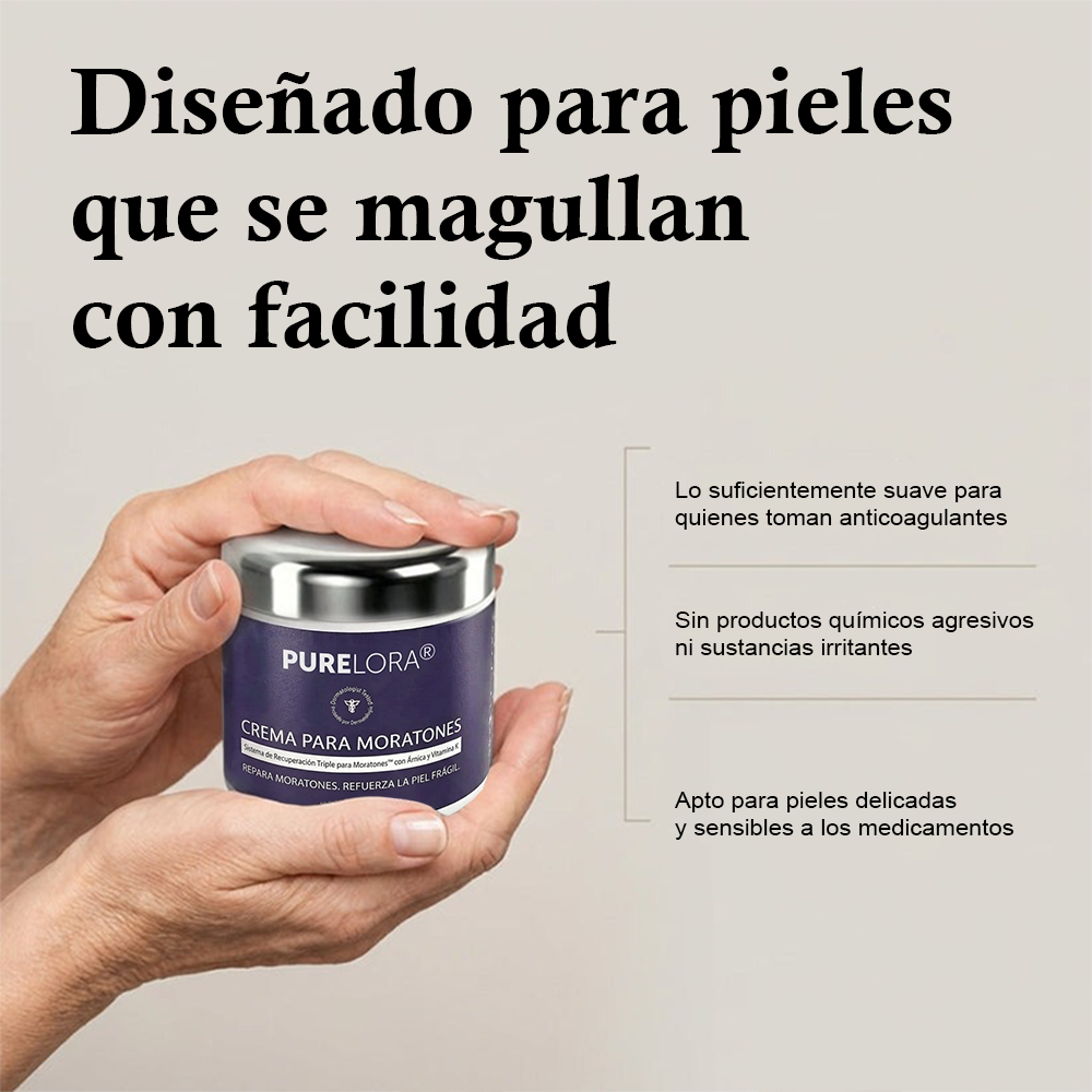 💥Más de 100.000 unidades vendidas💕 - Crema PURELORA® para reparar hematomas y fortalecer la piel