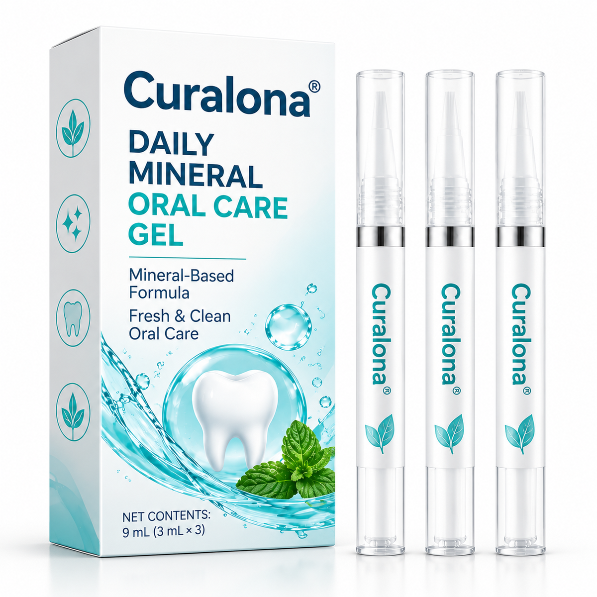 Curalona® Daily Mineral Oral Care Gel