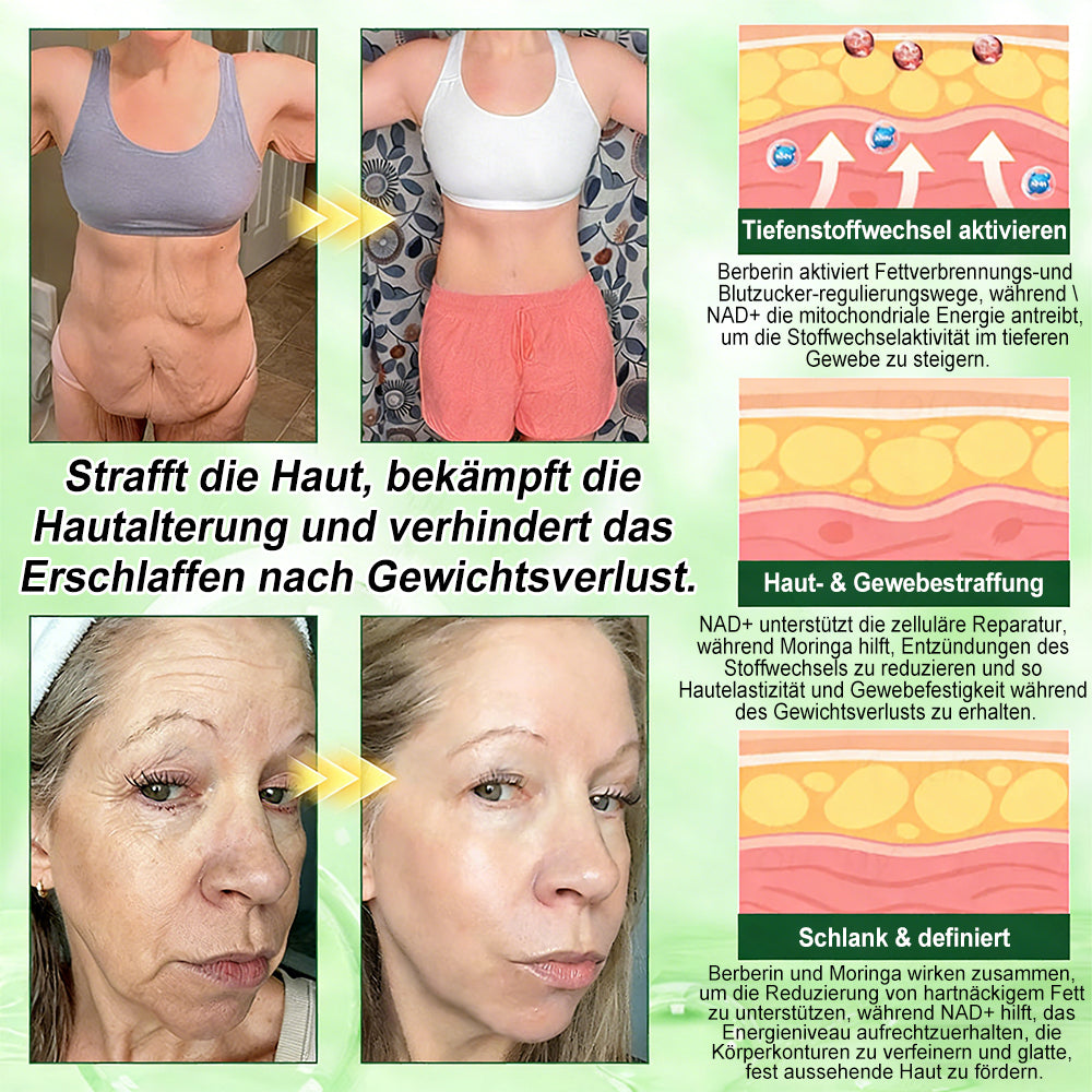 Curalona® Advanced Slim Patch – 10-in-1 Berberin- & NAD⁺-basierte zelluläre Stoffwechselunterstützung für eine natürliche Gewichtskontrolle (7-Tage-Programm)