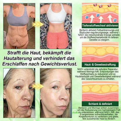 Curalona® Advanced Slim Patch – 10-in-1 Berberin- & NAD⁺-basierte zelluläre Stoffwechselunterstützung für eine natürliche Gewichtskontrolle (7-Tage-Programm)