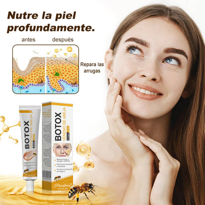 🔥 Último día de la oferta: 70% de descuento – Crema antiarrugas con veneno de abeja y efecto bótox Purelora®