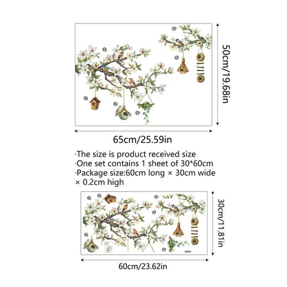 Last Day Sale 🔥85% OFF - 💐Colorful Floral Bouquet Window Sticker🖼️(Cut to size freely)