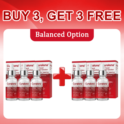 Curalona® Ear Canal Repair Solution to Combat Tinnitus  Helps Relieve Ringing Discomfort by Restoring the Ear Canal Environment  One Bottle · 7 Days · Designed to Deliver Noticeable Results Within 7 Days